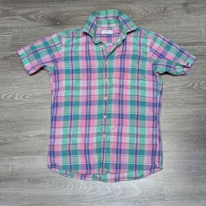 UNIQLO | plaid linen button down